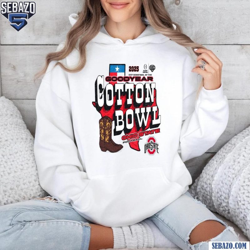 2025 Goodyear Ohio State Buckeyes Football Cotton Bowl Shirt hoodie