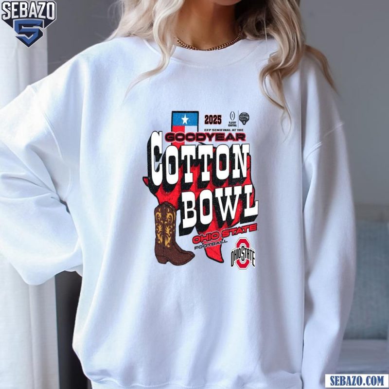 2025 Goodyear Ohio State Buckeyes Football Cotton Bowl Shirt sweatshirt