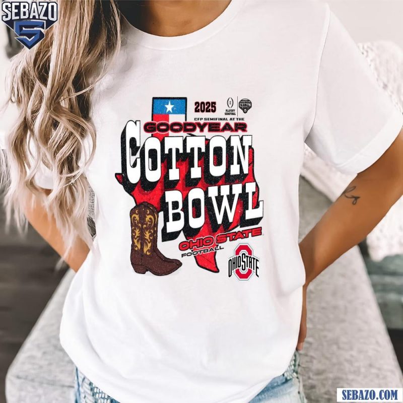 2025 Goodyear Ohio State Buckeyes Football Cotton Bowl Shirt t-shirt