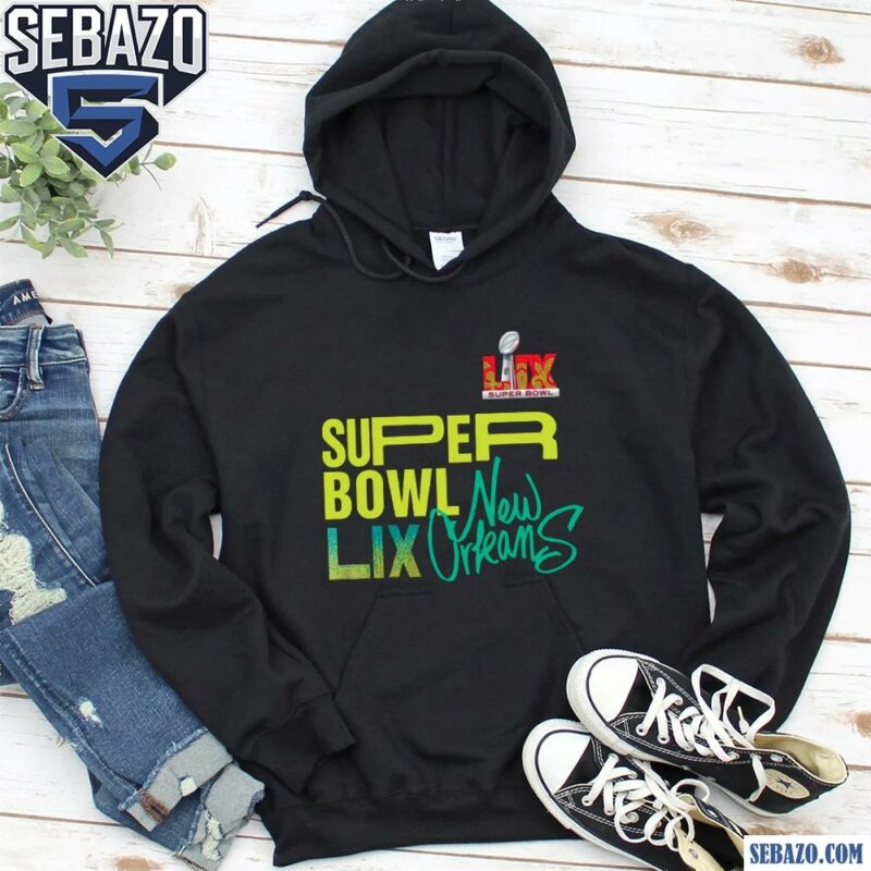 2025 Nfl Football Super Bowl Lix New Orleans Shirt hoodie