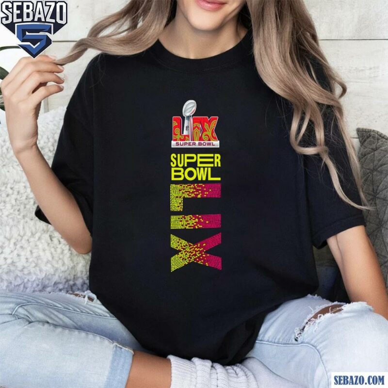 2025 Super Bowl Lix Logo Shirt t-shirt