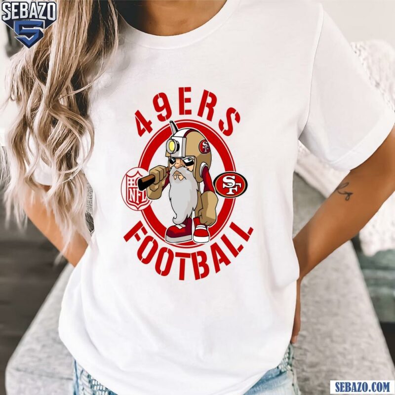 49Ers Football Nfl Rush Zone Cartoon Character Shirt t-shirt