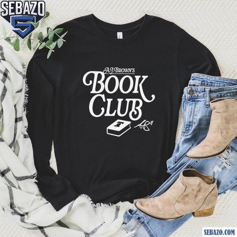 A J Browns Book Club Philadelphia Eagles Parody Shirt long sleeved