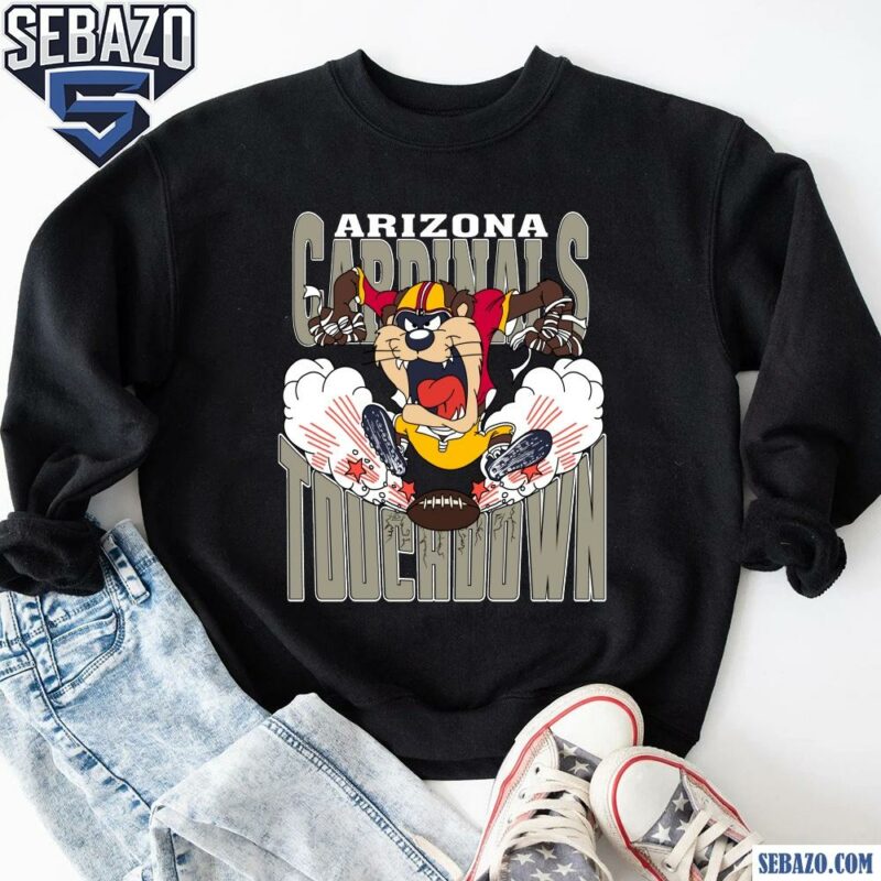 Arizona Cardinals Tuchdown Nfl Tasmanian Devil Shirt sweatshirt