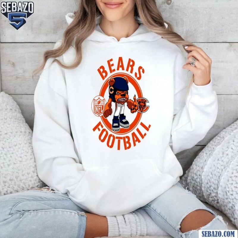 Bears Football Nfl Rush Zone Cartoon Character Shirt hoodie