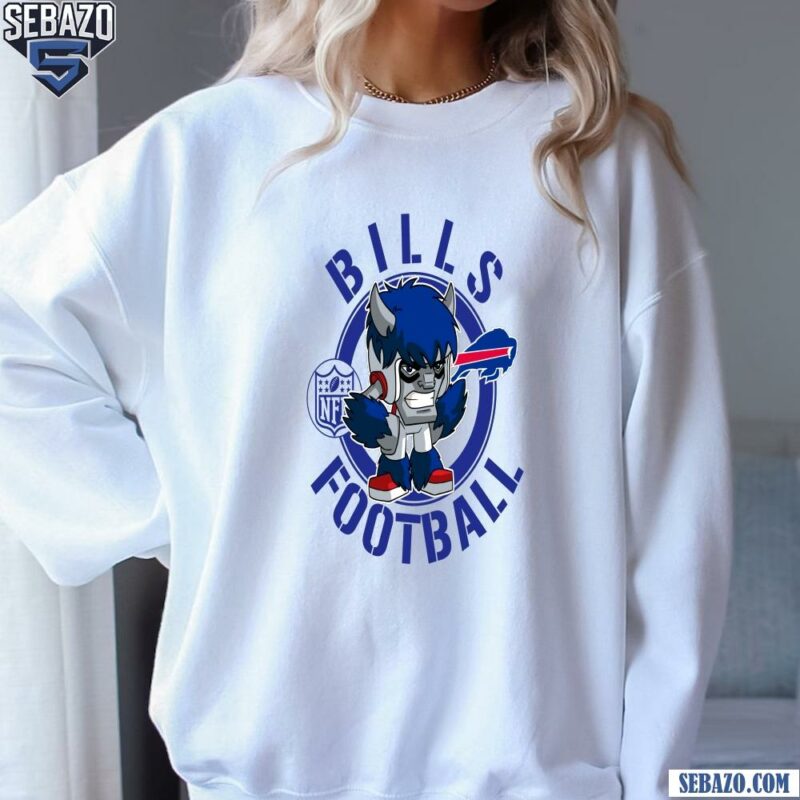 Bills Football Nfl Rush Zone Cartoon Character Shirt sweatshirt