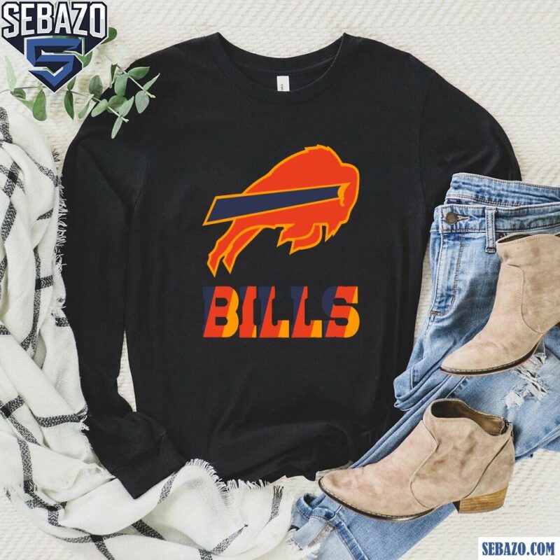 Bills Logo Josh Allen NFL Buffalo Bills Football Logo Shirt long sleeved