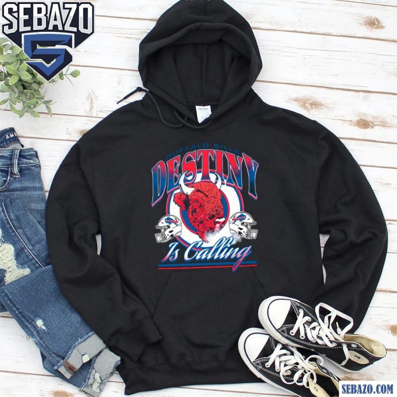 Buffalo Bills Destiny Is Calling Vintage Bills Football Mascot Shirt hoodie