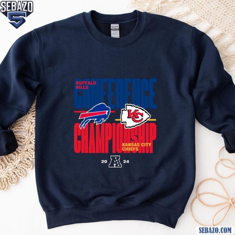 Buffalo Bills VS Kansas City Chiefs NFL 2024 AFC Championship Shirt sweatshirt