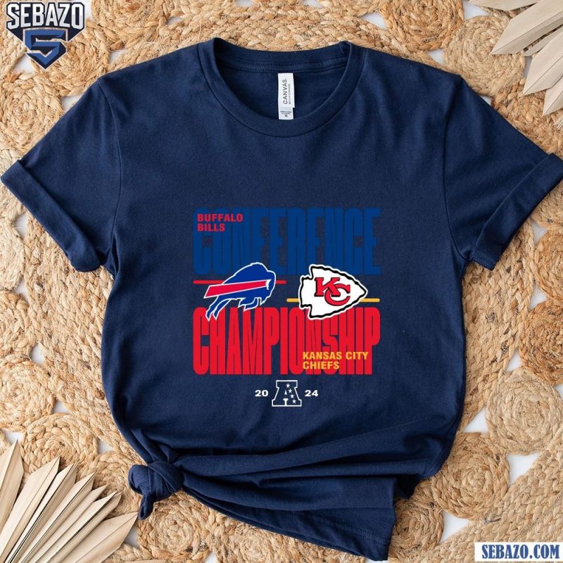 Buffalo Bills VS Kansas City Chiefs NFL 2024 AFC Championship Shirt t-shirt