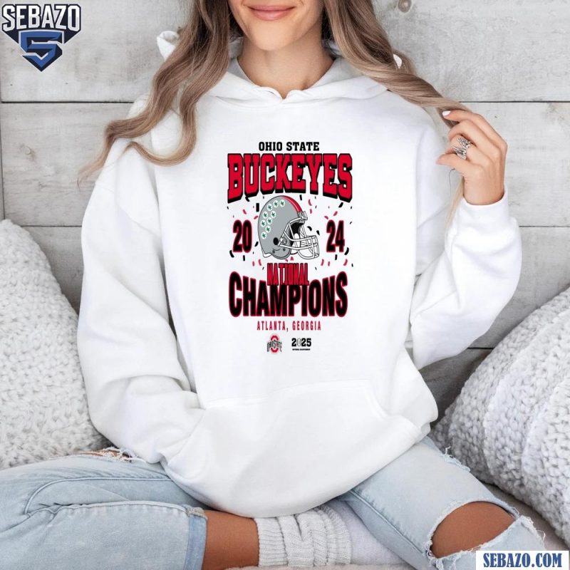 Celebration Ohio State Buckeyes Confetti National Champions Shirt hoodie