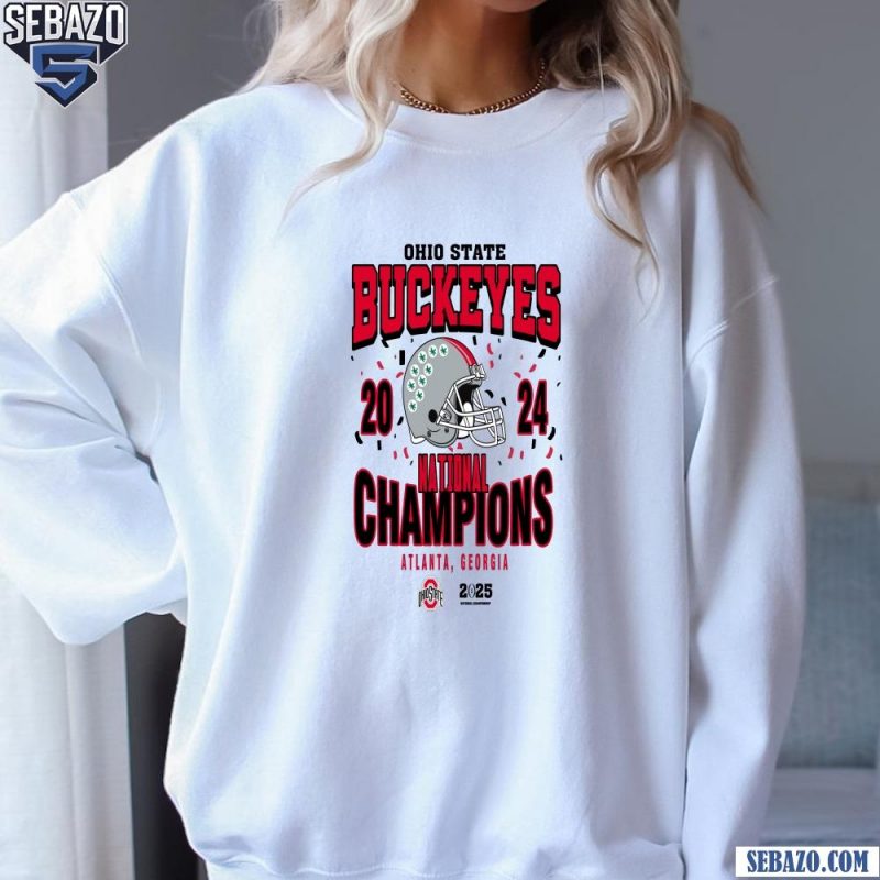 Celebration Ohio State Buckeyes Confetti National Champions Shirt sweatshirt