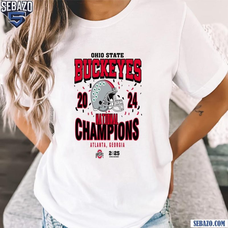 Celebration Ohio State Buckeyes Confetti National Champions Shirt t-shirt