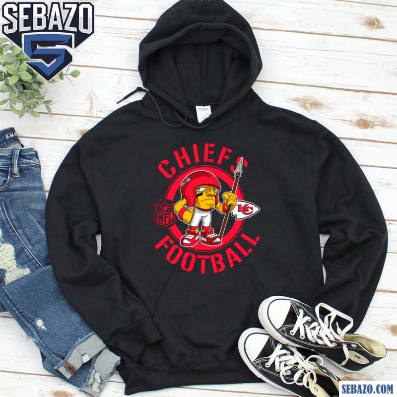 Chiefs Football Nfl Rush Zone Cartoon Character Shirt hoodie