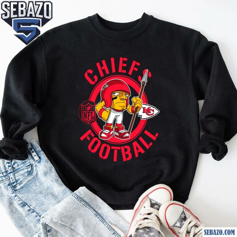 Chiefs Football Nfl Rush Zone Cartoon Character Shirt sweatshirt