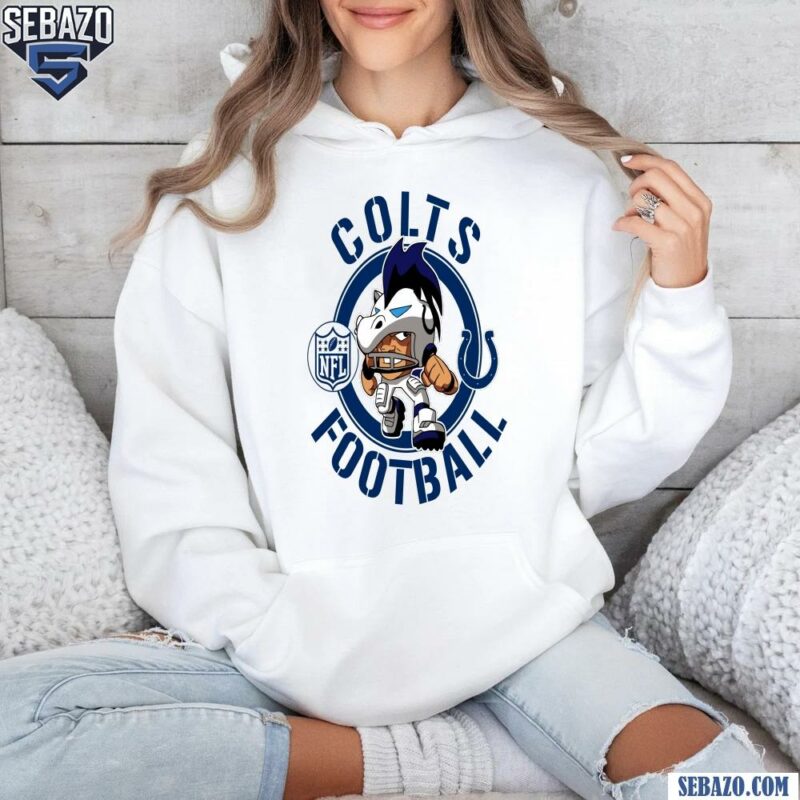 Colts Football Nfl Rush Zone Cartoon Character Shirt hoodie