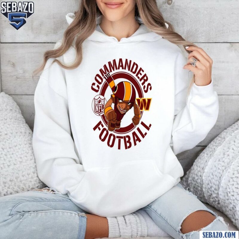 Commanders Football Nfl Rush Zone Cartoon Character Shirt hoodie