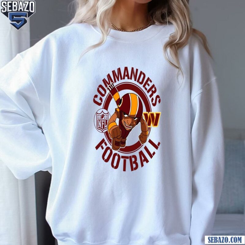 Commanders Football Nfl Rush Zone Cartoon Character Shirt sweatshirt