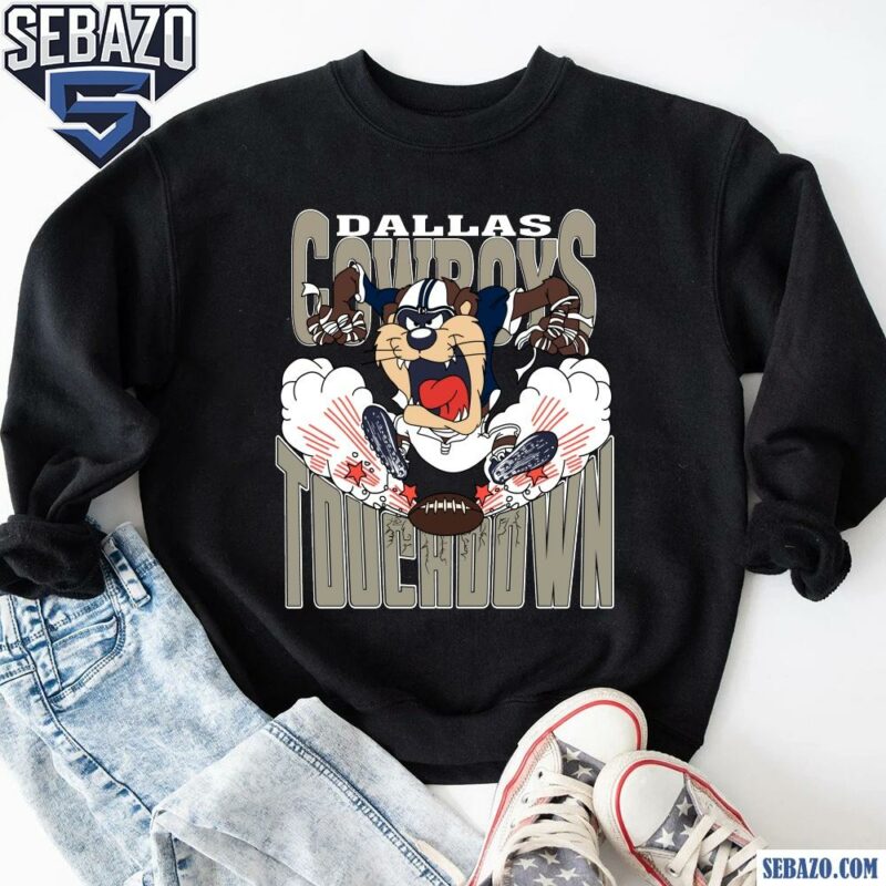 Dallas Cowboys Tuchdown Nfl Tasmanian Devil Shirt sweatshirt