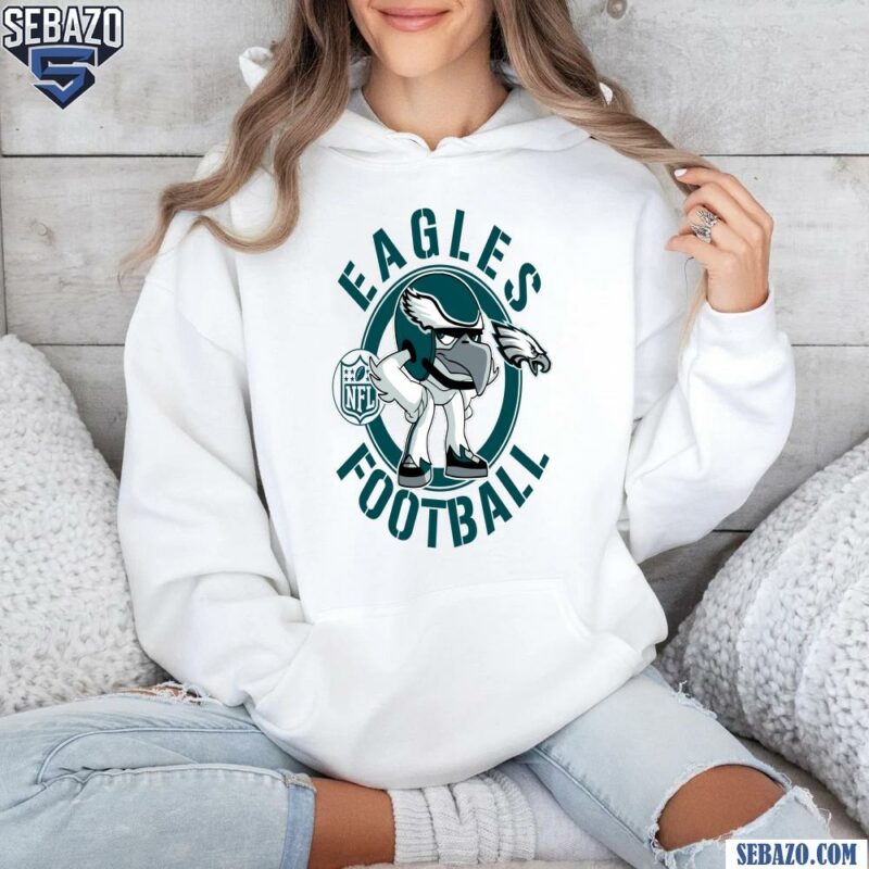 Eagles Football Nfl Rush Zone Cartoon Character Shirt hoodie