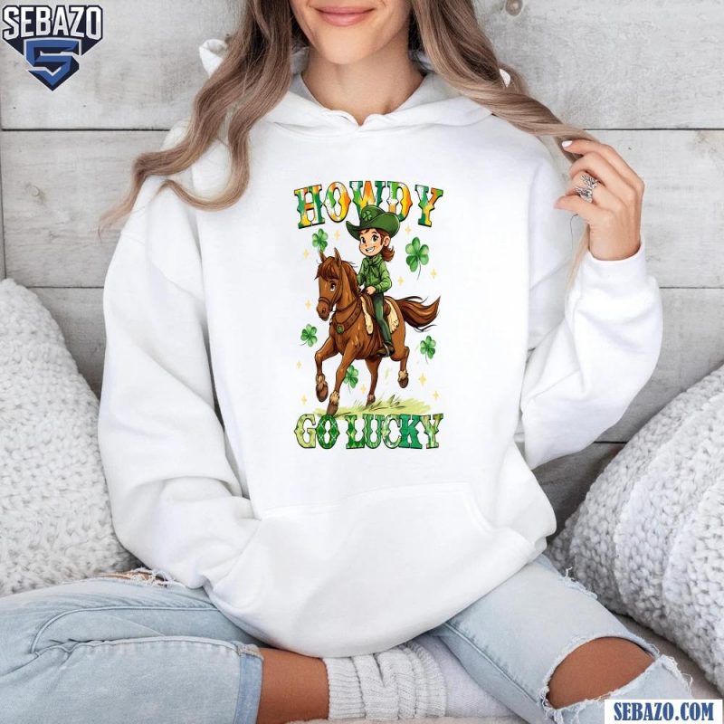 Funny Western St Patricks Day Shirt hoodie