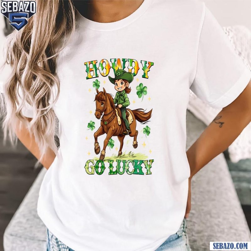 Funny Western St Patricks Day Shirt t-shirt