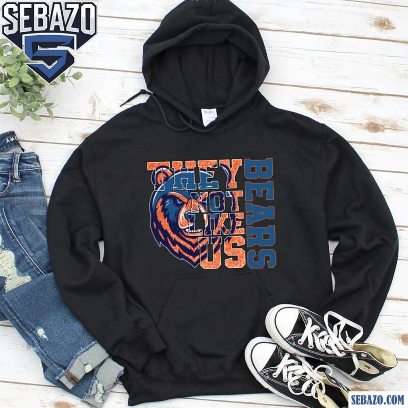 Glitter Chicago Bears They Not Like Us Shirt hoodie