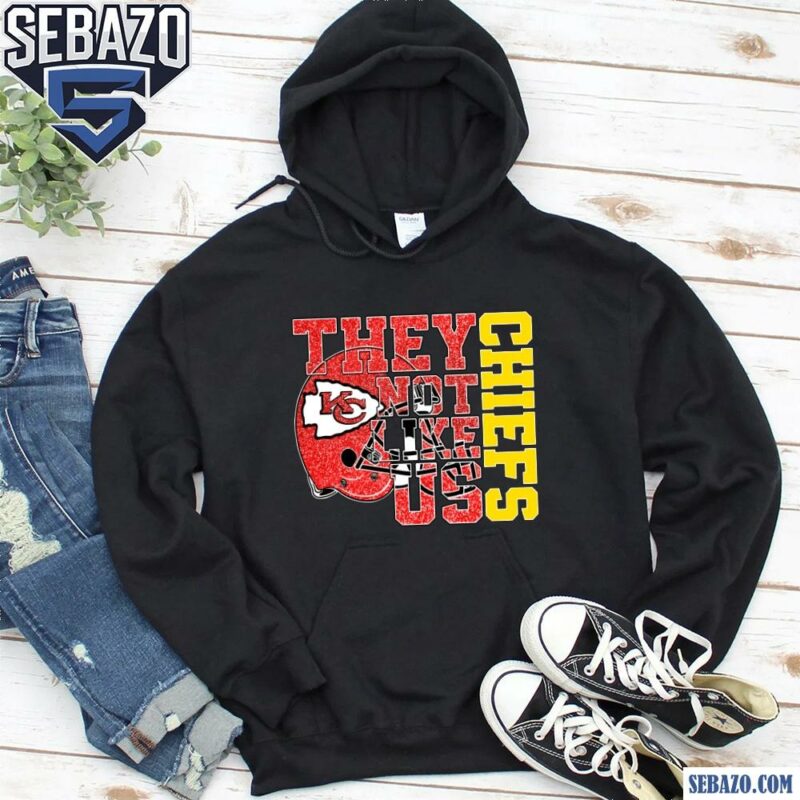 Glitter Kansas City Chiefs They Not Like Us Shirt hoodie