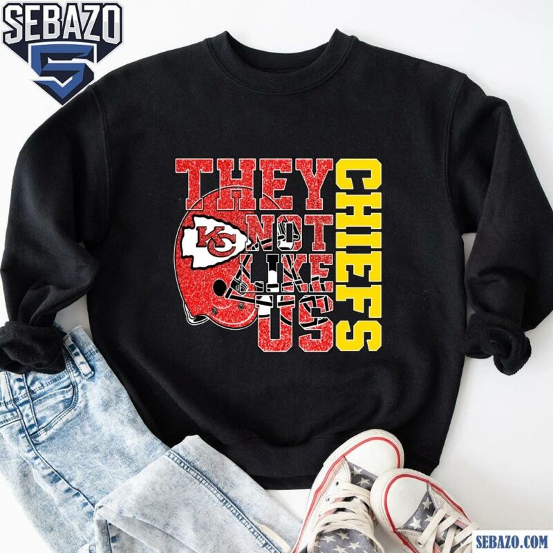 Glitter Kansas City Chiefs They Not Like Us Shirt sweatshirt