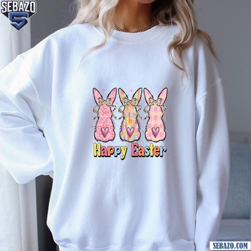 Happy Easter Funny Cute Easter Bunny Squad Shirt sweatshirt