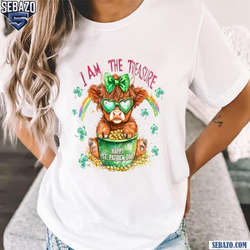 Happy St Patricks Day I Am The Treasure Shirt t-shirt