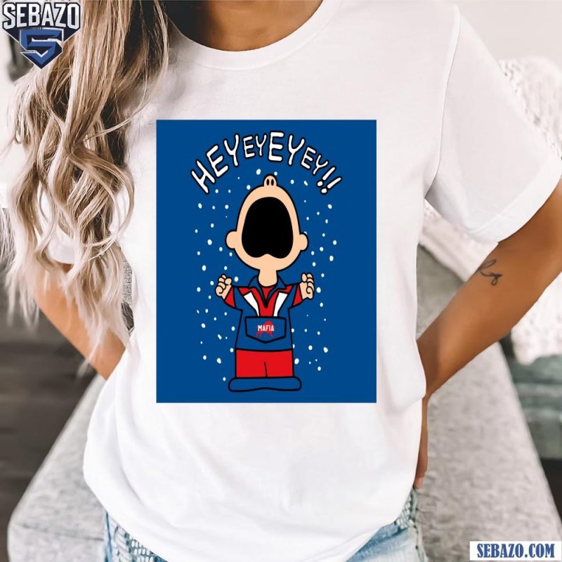 Heyeyeyey Peanuts Charlie Brown Buffalo Bills Fans Shirt t-shirt