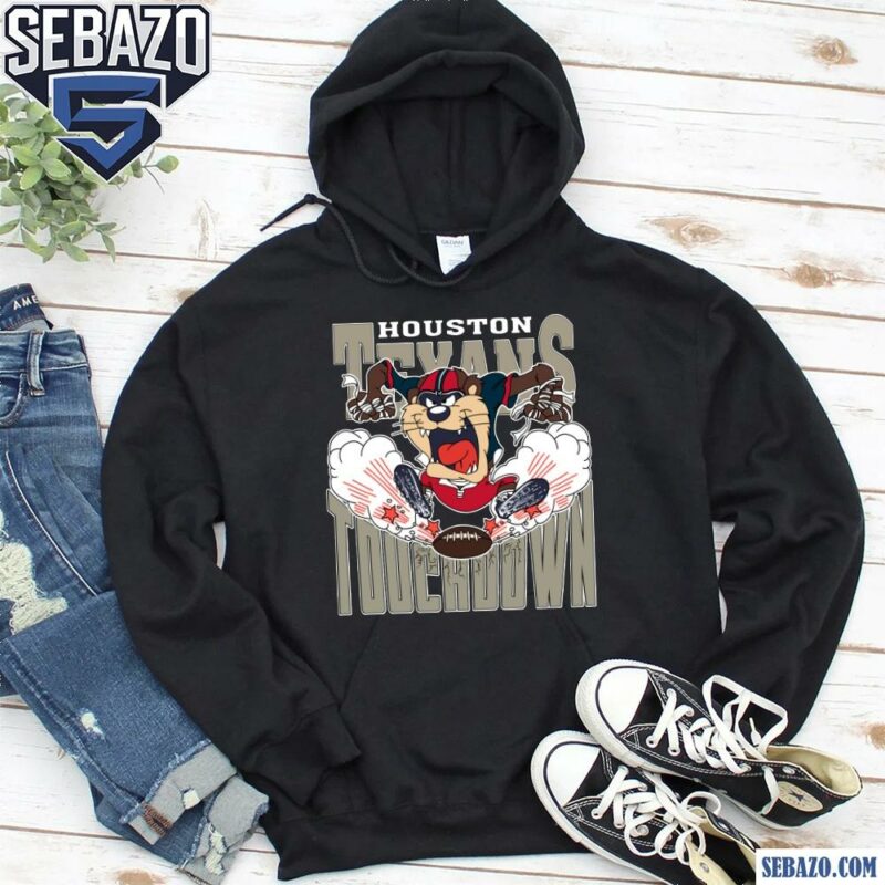 Houston Texans Tuchdown Nfl Tasmanian Devil Shirt hoodie