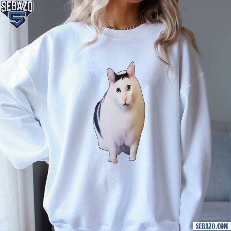 Huh Cat Chonky Ben Meme Shirt sweatshirt