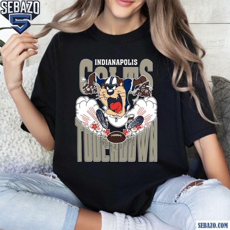 Indianapolis Colts Tuchdown Nfl Tasmanian Devil Shirt t-shirt