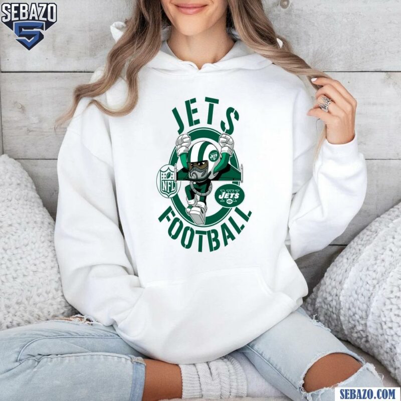 Jets Football Nfl Rush Zone Cartoon Character Shirt hoodie