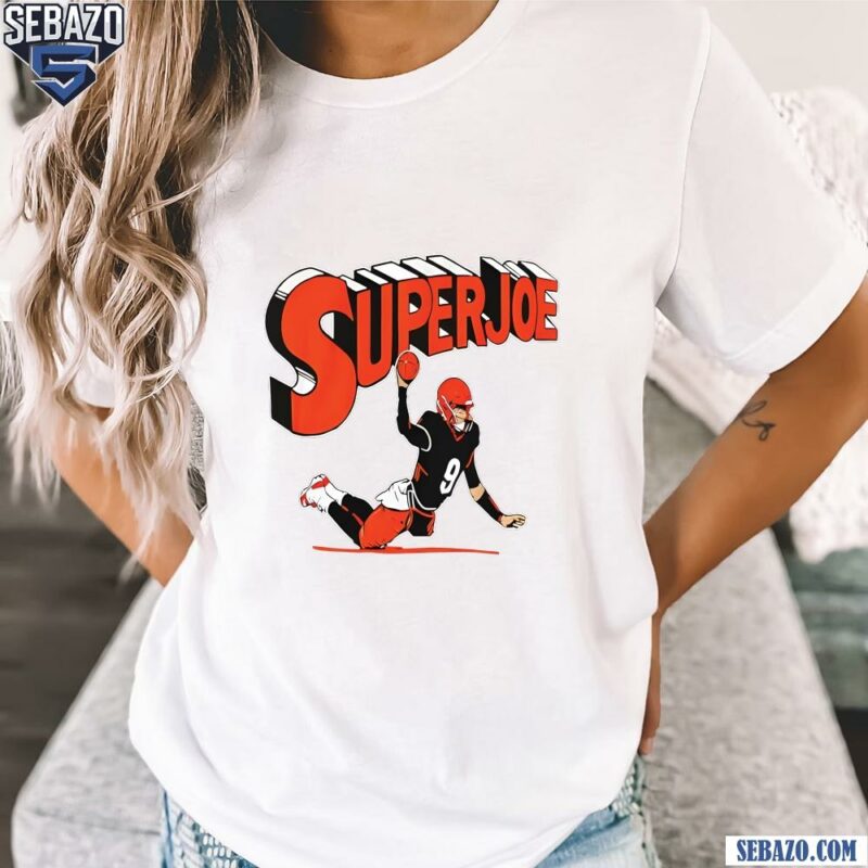 Joe Burrow Cincinnati Bengals Superjoe Throw Shirt t-shirt