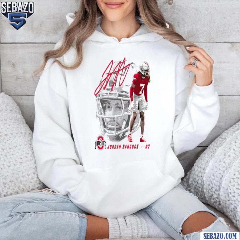 Jordan Hancock 7 Ohio State Buckeyes National Champion Shirt hoodie