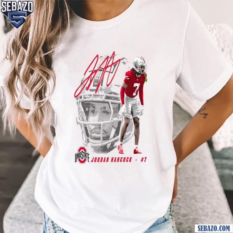 Jordan Hancock 7 Ohio State Buckeyes National Champion Shirt t-shirt