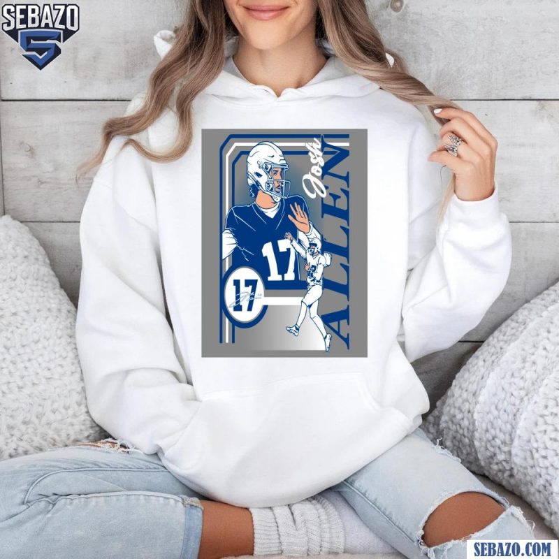 Josh Allen 17 Collage Frame Buffalo Bills Shirt hoodie