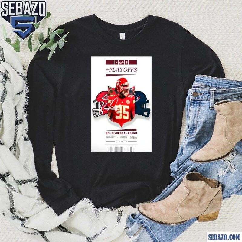 Kansas City Chiefs Beat Houston Texans Chris Jones Shirt long sleeved