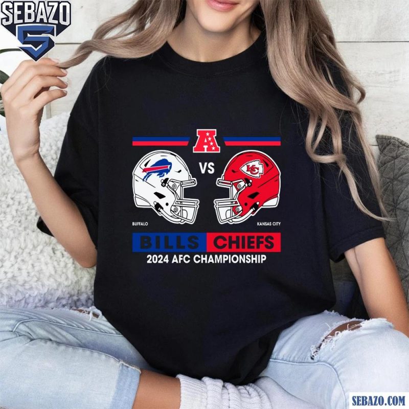 Kansas City Chiefs VS Buffalo Bills 2024 AFC Championship Shirt t-shirt