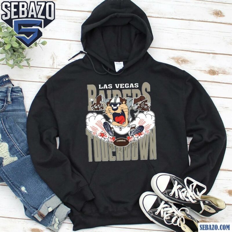 Las Vegas Raiders Tuchdown Nfl Tasmanian Devil Shirt hoodie