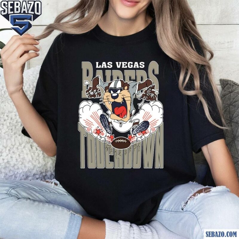 Las Vegas Raiders Tuchdown Nfl Tasmanian Devil Shirt t-shirt