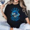 Lions Football Nfl Rush Zone Cartoon Character Shirt t-shirt