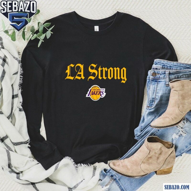 Los Angeles Lakers La Strong Shirt long sleeved