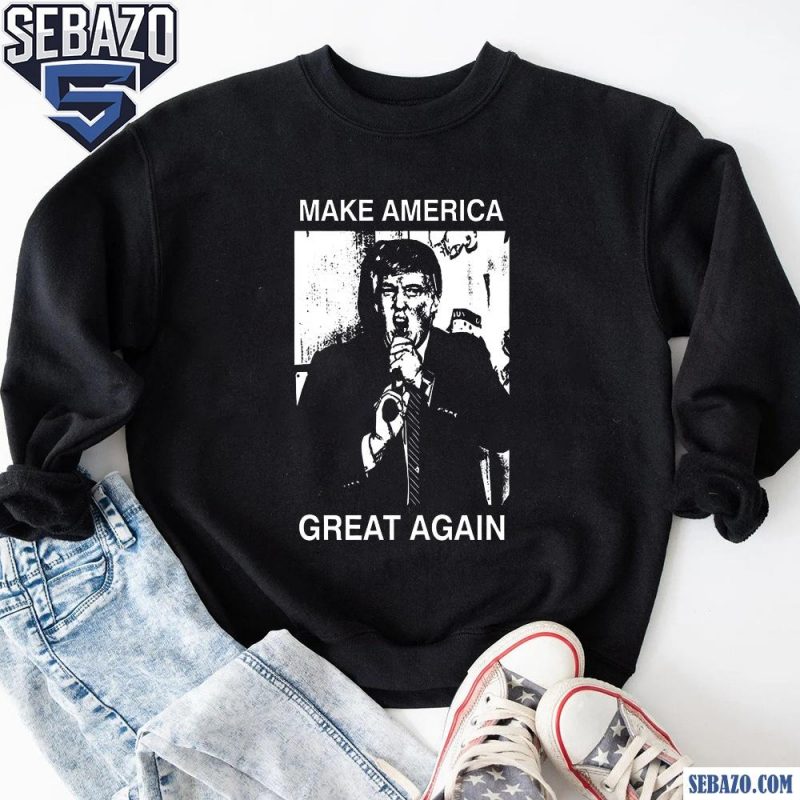 Make America Great Again Trump Gun In Mouth Shirt sweatshirt