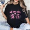 My Bra Size Is Ak47 Adult Humor Shirt t-shirt