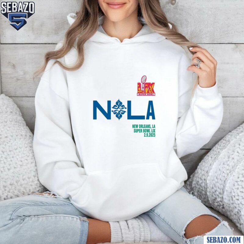 New Orleans La Super Bowl Lix 2 9 2025 Shirt hoodie