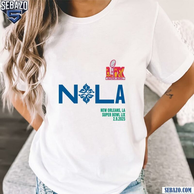 New Orleans La Super Bowl Lix 2 9 2025 Shirt t-shirt